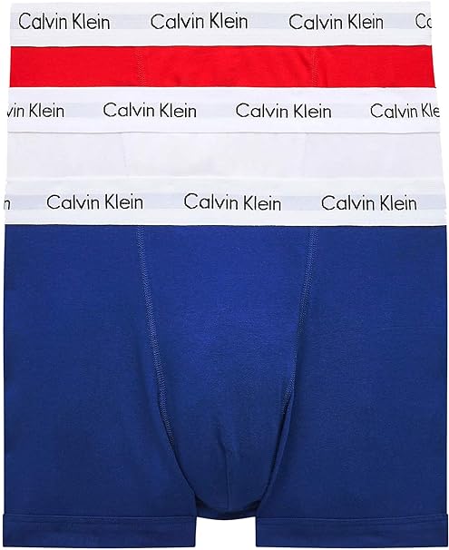 Calvin Klein Boxer Uomo Confezione da 3 Cotone Elasticizzato